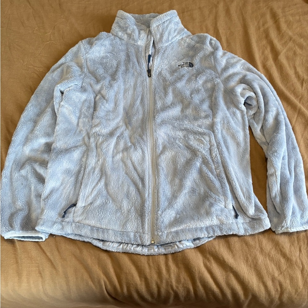 The North Face Light Gray Fleece Jacket